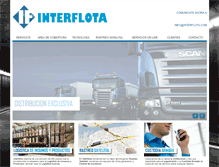 Tablet Screenshot of interflota.com